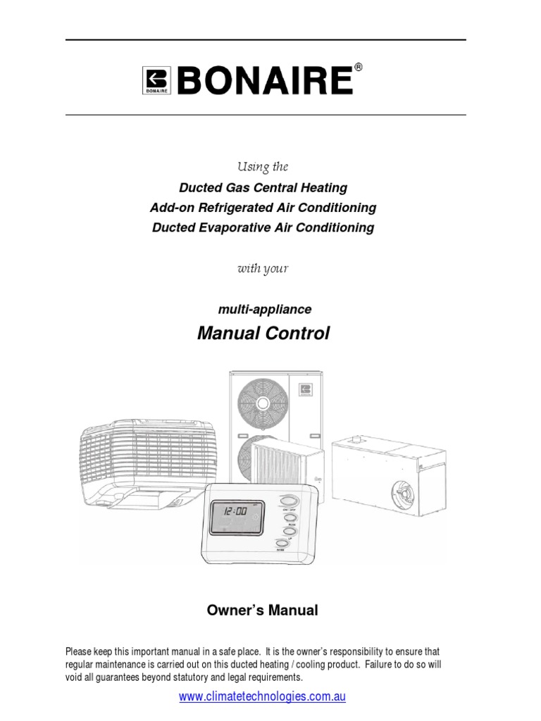 aircon manual Hvac Air Conditioning