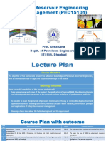 Applied Reservoir Engineering and management (PEC15101