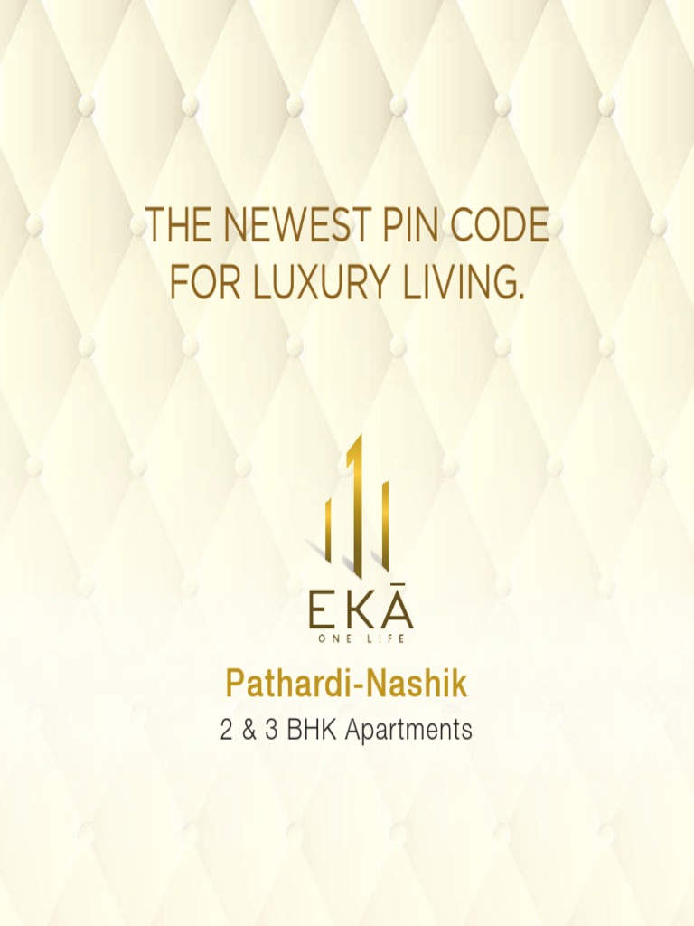 The Newest Pin Code For Luxury Living. PathardiNashik PDF Room