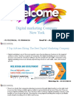 Digital Marketing New York +91-9212306116