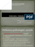 Proiect Psihologie Sociala