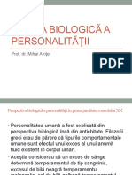 Teoria Biologica A Personalitatii