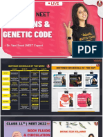 Mutations and Genetic Code