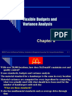Flexible Budgets and Variance Analysis