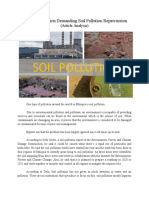 Ethiopia: Attention Demanding Soil Pollution Repercussion: (Article Analysis)