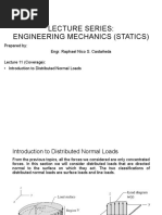 Lecture 11 - Introduction To Distributed Normal Loads