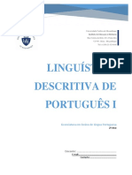 Introdução à Linguística Descritiva