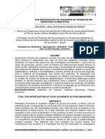 Ferramenta para investigação de acidentes em indústrias alimentícias