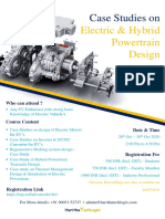 Electric & Hybrid Powertrain Design: Case Studies On