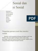 Proses Sosial Dan Interaksi Sosial