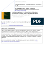 Journal of Marketing For Higher Education
