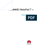 HUAWEI MatePad T 8 User Guide - (KOB2-L09&W09, EMUI10.1 - 02, EN-GB) PDF