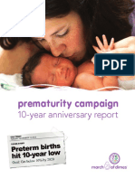 Prematurity Campaign Progress Report 2012