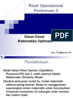 3 - Dasar-Dasar Matematika Optimasi