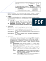 Investigación de Accidentes, Incidentes e Incidentes Peligrosos - Revisión 23.10.2020