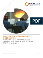 Converter Steelmaking Automation