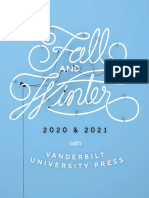 Vanderbilt University Press Fall/Winter 2020 Catalog