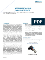 Informe Bioinstrumentacion Sensores y Transductores