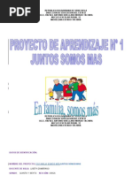 Proyecto. Juntos Somos Mas
