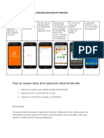 Personalización App Moodle