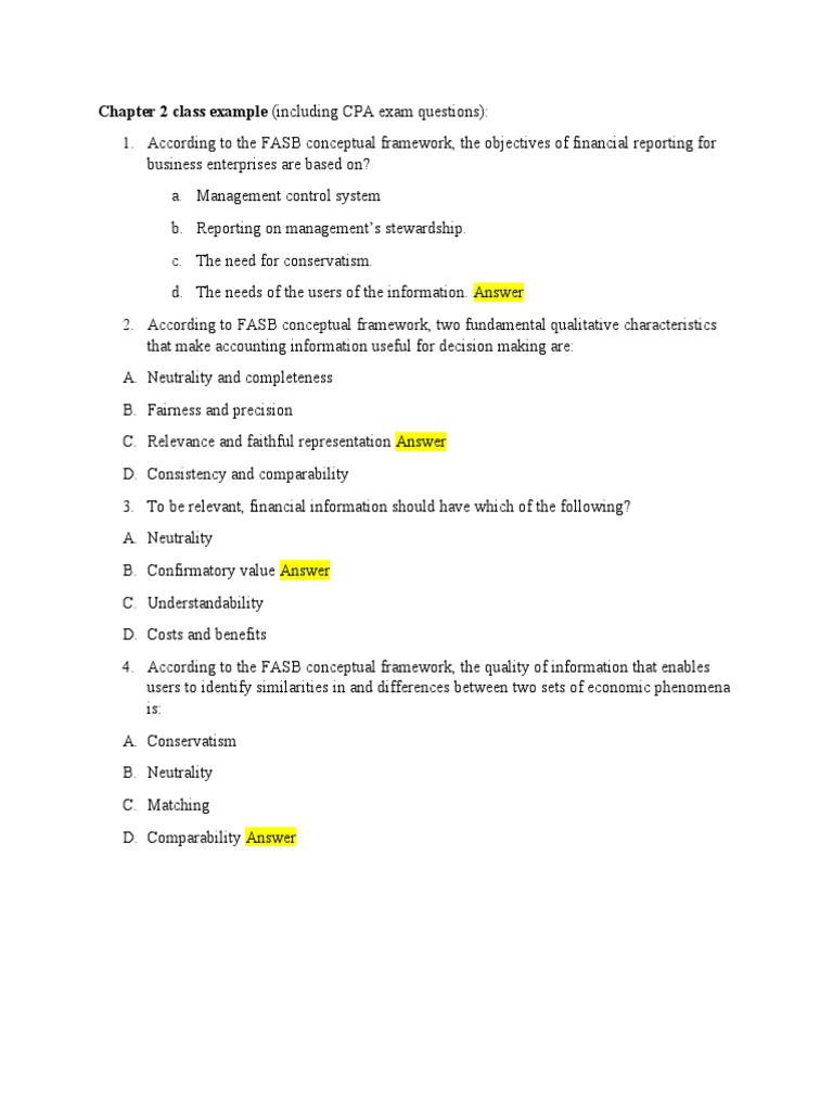 CPA Exam Prep: Accounting Basics | PDF | Financial Accounting Standards ...