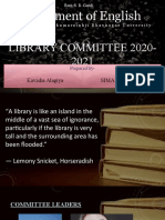 Library Committee 2020-2021
