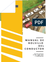 Manual de Bolsillo DEL Conductor: Decreto Supremo #016 - 2009 - MTC y Modifiicatorias