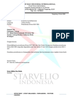 PT Starvelio Permohonan Mesin EDC BRI