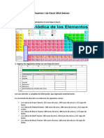 Examen de Excel Básico 2013 1