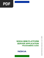 Nokia M2M Platform Server Application: Programming Guide