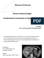 34 Incidentalome Surrenalien Et Hypercortisisme PDF