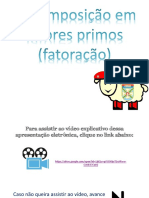 5 - Decomposição em fatores primos - PDF