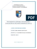 Trabajo Sobre Exploración y Explotación de Recursos Minerales Niif 6.