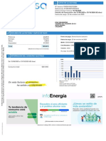 En Esta Factura El Consumo Ha Salido A: Periodo de Facturación: Del 12/08/2020 A 13/10/2020 (62 Días)