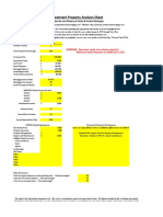 Investment Property Analysis Sheet: Provided by Joe Massey of Castle & Cooke Mortgage