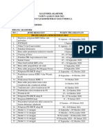 Kalender Akademik TA 2020 2021