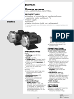 Single-Impeller Centrifugal Electric Pumps Ceam-Cea Series