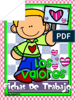 Los Valores FICHAS DE TRABAJO PDF