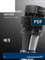 MG Standard Motors: 3 Phase 0.25 - 22 KW