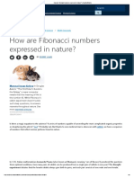 How Are Fibonacci Numbers Expressed in Nature - HowStuffWorks PDF