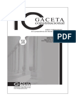 Gaceta: Constitucional