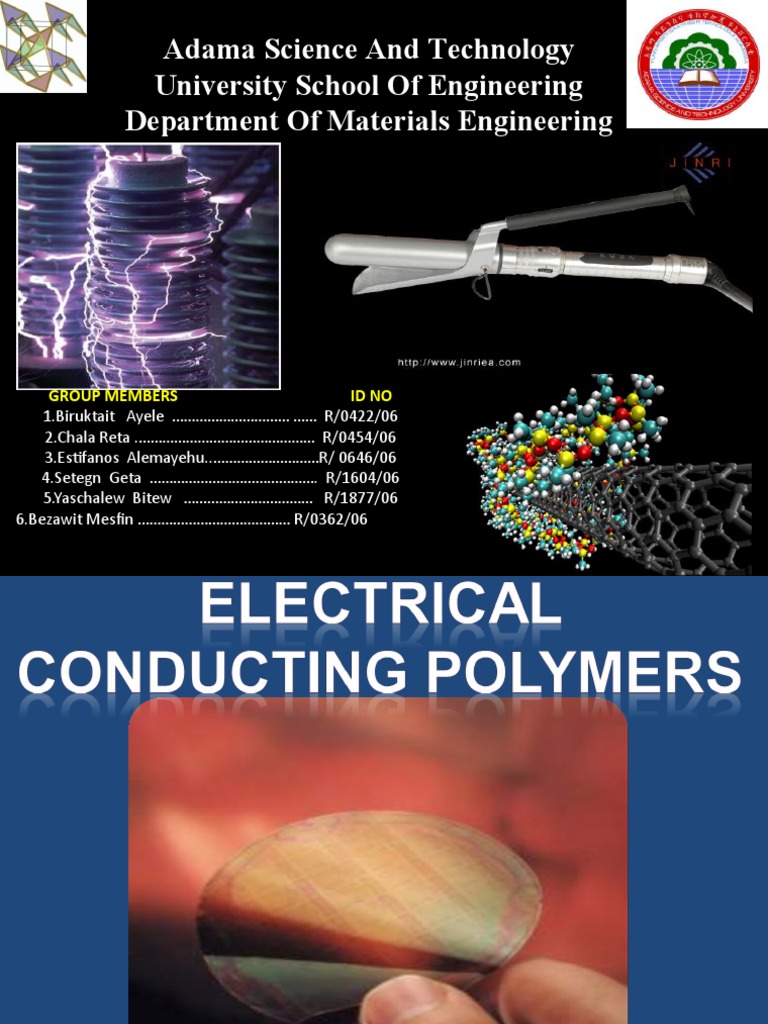 Electrical Conductivity of Polymers and Ceramics | PDF | Electrical ...
