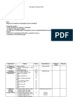 PROIECT DIDACTIC cls 5.8