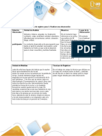 Anexo 2 - Cuadro de Registro para La Observación