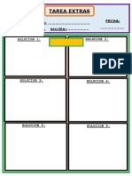 Formato de Las Tareas EXTRAS PDF