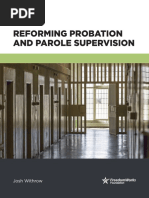 FreedomWorks Issue Brief: Reforming Probation and Parole Supervision