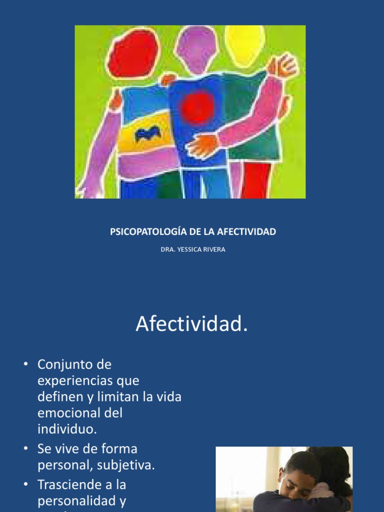 Psicopatología de la Afectividad | PDF | Las emociones | Psicología clínica