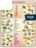 Match The Activities With The Pictures