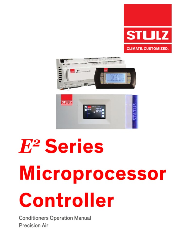 STULZ E2 Controller Operation Manual OZU0037M | PDF | Menu (Computing ...