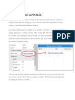 Using Instance Variables